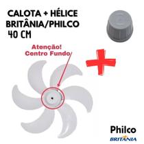 Hélice de 40 CM + Porca da hélice Britania / Philco 40 / Cinza Original