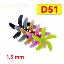 Hélice De 5 Lâminas Para PC De 2 Polegadas, 4 Pares Para RC FPV Racing Freestyle Tinywhoop BETA85X
