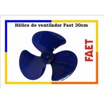 Hélice de Ventilador Faet 3 Pás 30cm Azul