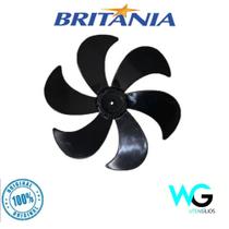 Hélice Do Ventilador Britânia Super Turbo 40cm 6 Pás Preto