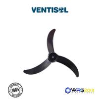 Hélice Do Ventilador Ventisol 60cm 3 Pás Preta Original