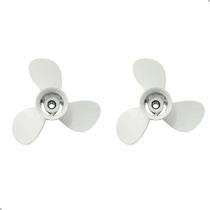 Hélice Motor Popa Yamaha 25hp 30hp 2T 9.7/8" x 12" Kit C/2 Hélice Motor Popa Yamaha 25hp 30hp 2T 9.7/8" x 12" Kit C/2