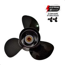 Hélice Original Mercury 9.9x13 Para Motores 25,30hp Kit Com 2 Hélice Original Mercury 9.9x13 Para Motores 25,30hp Kit Com 2
