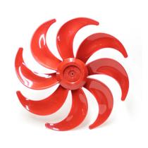 Hélice Original Mondial Maxi Power 8 Pás 40cm Vermelha