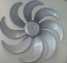 Hélice p/ ventilador mondial 50 cm - 8 pás prata (original)