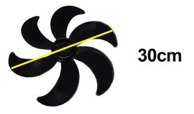 Hélice para Ventilador Britânia 6 Pás 30cm B30 / Protect 30 Six / Ventus Turbo / B30 Turbo / BVT30 Turbo Turbo Preta Hélice para Ventilador Britânia 6 Pás 30cm B30 / Protect 30 Six / Ventus Turbo / B30 Turbo / BVT30 Turbo Turbo Preta