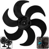 Hélice para Ventilador Cadence 30 cm 6 Pás VTR-560 VTR-586 Azul, Preto ou Cinza Hélice para Ventilador Cadence 30 cm 6 Pás VTR-560 VTR-586 Azul, Preto ou Cinza