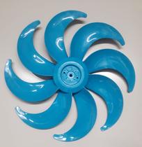 Hélice para Ventilador de Mesa Mondial Turbo 8 Pás Mod. NVT - 40 Azul Original Hélice para Ventilador de Mesa Mondial Turbo 8 Pás Mod. NVT - 40 Azul Original