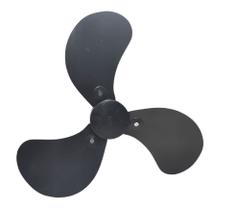 Hélice para Ventilador Loren Sid / Arge Max - 60cm - 3 Pás - Eixo de 10mm - Preto Hélice para Ventilador Loren Sid / Arge Max - 60cm - 3 Pás - Eixo de 10mm - Preto