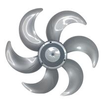 Hélice Para Ventilador Multilaser 40cm 6 pás Prata Multi Turbo Vl401 Vl402