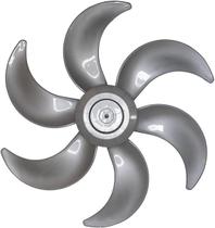 Hélice Para Ventilador Ultra Wind Wide 50cm 6 Pás Prata