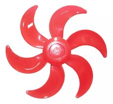 Hélice Para Ventilador Ultra Wind Wide 50cm 6 Pás Vermelha