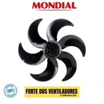 Hélice Vent Mondial 40cm Vt-41 6 Pás Preta Original C/2