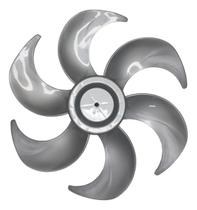 Hélice Ventilador Arno 30cm 6 Pás Cinza 6849 Hélice Ventilador Arno 30cm 6 Pás Cinza 6849