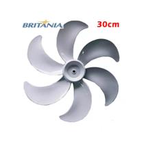 Hélice Ventilador Britânia B30 Turbo 30cm 6 Pás Cinza