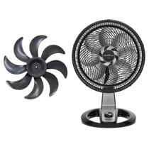 Hélice Ventilador Britânia BVT480 Turbo 40cm 8 Pás Prata