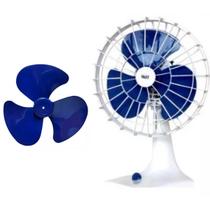 Hélice Ventilador Faet Super Clima Eficiente 30cm Azul