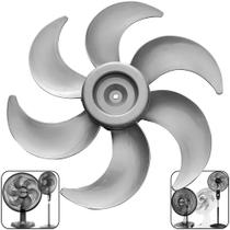 Hélice Ventilador Mallory 6 Pás Cinza 40cm Original
