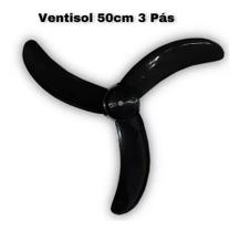Helice Ventilador Ventisol 50cm 3 Pás Preta - Original