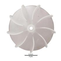 Hélice Ventoinha 9 Pás Eixo 4.5mm Secador Taiff Hélice Ventoinha 9 Pás Eixo 4.5mm Secador Taiff