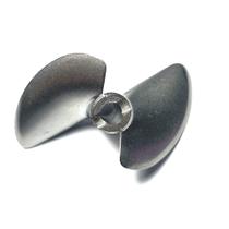 Hélice ZdingTech Upgrade Metal de 4 mm para barco UDI Arrow 5 RC