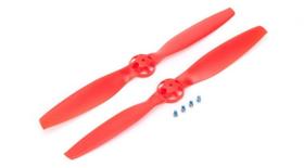 Helices de Reposicao Vermelhas CW e CCW para Drone Blade 350 QX Kit BLH7821B Helices de Reposicao Vermelhas CW e CCW para Drone Blade 350 QX Kit BLH7821B
