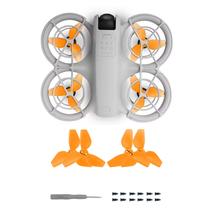 Hélices FSIDIWT Laranja para DJI Neo - 4 Unidades