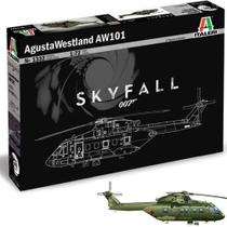 Helicóptero Agusta Westland Aw101 Skyfall 007 1/72 Italeri 1332 Plastimodelismo