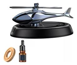 Helicóptero Aromatizador Solar Veicular Cheirinho Para Carro