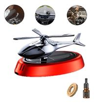 Helicóptero Aromatizador Solar Veicular Cheirinho Para Carro