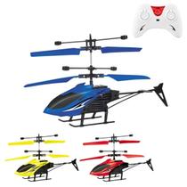 Helicóptero Com Controle Remoto e Sensor Brinquedo Drone Infantil Voa REF: ZBN0561 Helicóptero Com Controle Remoto e Sensor Brinquedo Drone Infantil Voa REF: ZBN0561