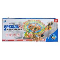 Helicóptero com Luz e Som EHM0050 Domni