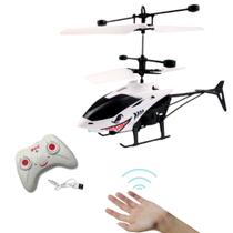 Helicóptero Controle Remoto Sensor Movimento Recarregável USB Helicóptero Controle Remoto Sensor Movimento Recarregável USB