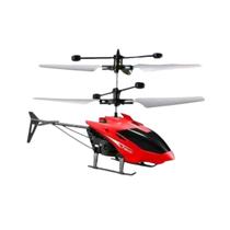 Helicóptero De Brinquedo Com Sensor a Mão Luz Led Recarregavel