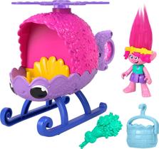 Helicóptero de brinquedo Fisher-Price Imaginext DreamWorks Trolls Poppy 3-8y