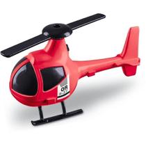 Helicóptero de Brinquedo Heli-Fire Bombeiro Resgate Vermelho Orange Toys Helicóptero de Brinquedo Heli-Fire Bombeiro Resgate Vermelho Orange Toys