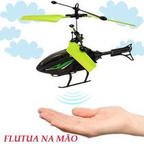 Helicóptero de Brinquedo Voador Verde com Sensor a Mão Toyng