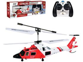Helicóptero De Controle Remoto Falcão Giro 360º Com Luzes - Art Brink Helicóptero De Controle Remoto Falcão Giro 360º Com Luzes - Art Brink
