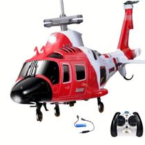 Helicóptero De Controle Remoto Recarregável Infantil Falcão - Art Brink