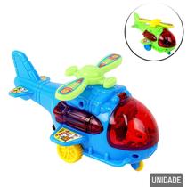 Helicóptero de Plástico à Corda Color - Tudo em Caixa