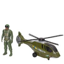 Helicóptero De Resgate c/ boneco 323 - Bs toys