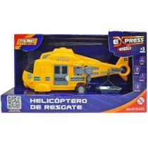 Helicoptero de resgate com luz e som multikids