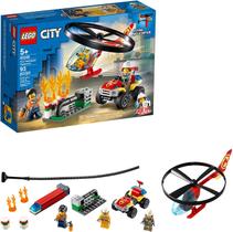 Helicóptero de Resposta a Incêndio LEGO City 60248 - Brinquedo de Bombeiro -2020 (93 Peças)