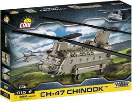 Helicóptero De Transporte Militar CH-47 Chinook - Blocos de Montar 815 Peças - Armed Forces - COBI