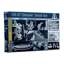 Helicóptero Detail Set Ch-47 Chinook 1/48 Italeri 26002 - Kit para montar e pintar - Plastimodelismo