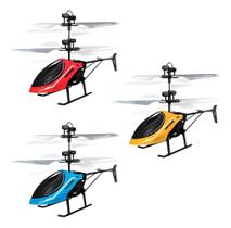 Helicóptero Drone Com Sensor De Voo Luz Recarregável Sortido Helicóptero Drone Com Sensor De Voo Luz Recarregável Sortido