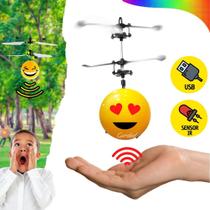Helicoptero emijo sensor infravermelho brinquedo infantil moderno - CARDAD