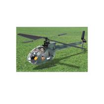 Helicóptero Hughes 500 Verde - em Escala de Modelismo