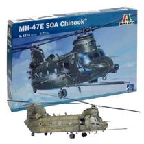 Helicóptero MH-47 E SOA Chinook - 1/72 - Kit Italeri 1218 Mh47 - Plastimodelismo