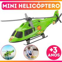 Helicóptero Miniatura Brinquedo Cores Sortidas Na Solapa